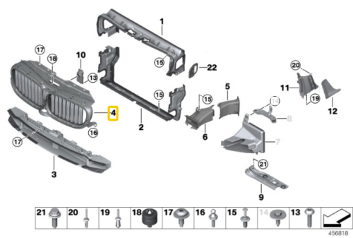 Oryginalny kanał żaluzja powietrza BMW G11 G12.png