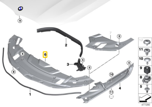 Oryginalna osłona komory silnika BMW G11 G12.png