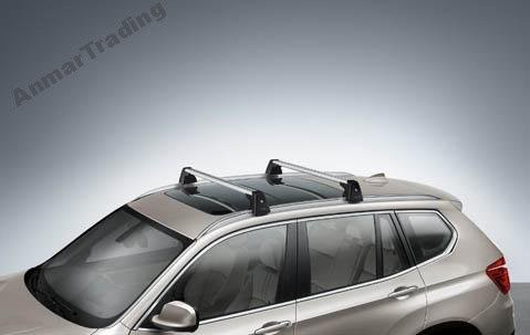 Oryginalne poprzeczki dachowe BMW X3 F25.jpg