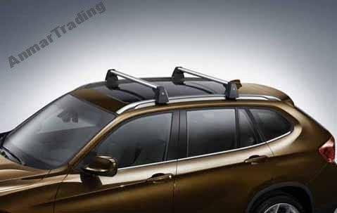 Oryginalne Poprzeczki Dachowe Bagażnik BMW X1 E84.jpg